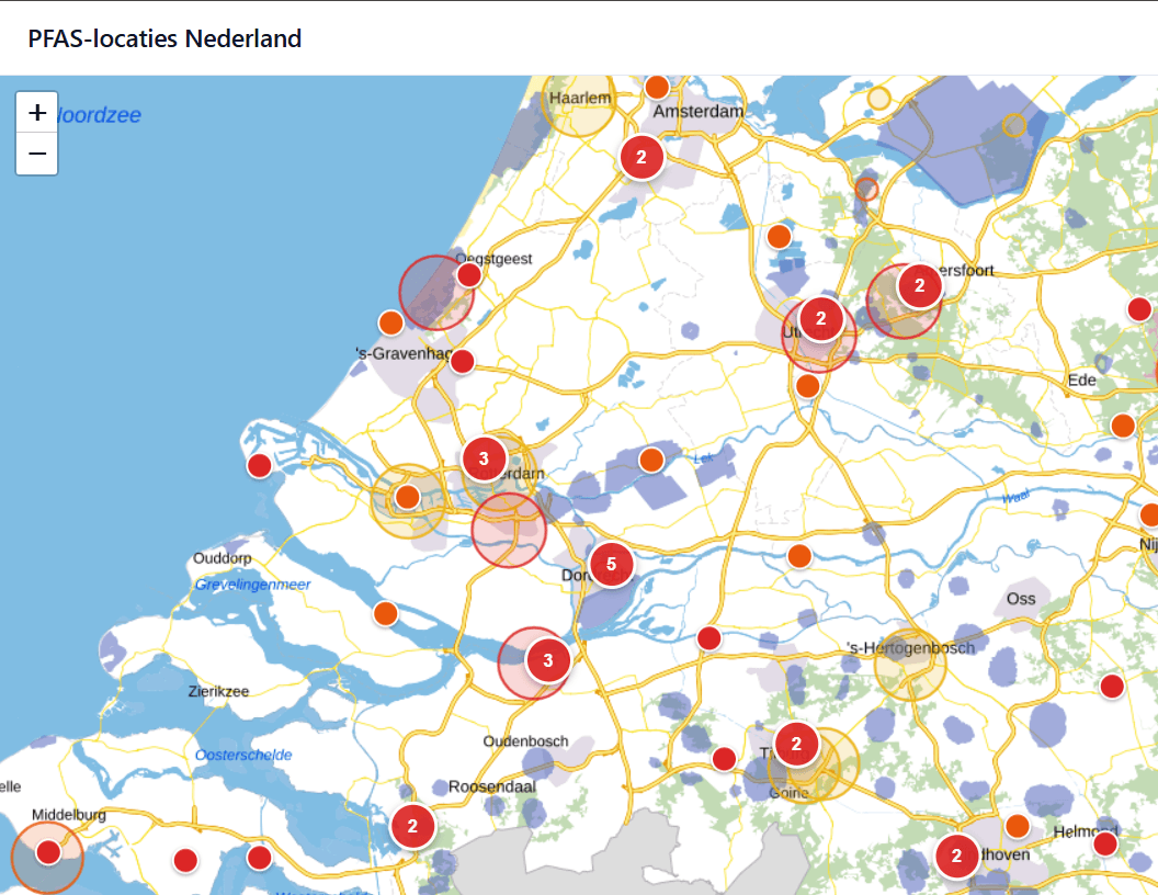 PFAS Locaties